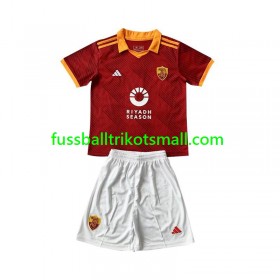 Fußballtrikots AS Rom Kinder 2023-2024 Kurzarm Fourth trikot kaufen
